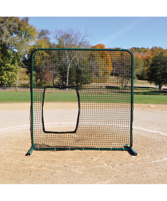 Jaypro Sports Protector Pad - Softball Protector Screen (7 ft x 7 ft) | SBPE-77PBK