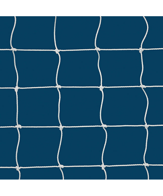 Jaypro Sports Replacement Net (4 in. Sq. Mesh) Soccer Training Goal Large Portable Training Goal (8 ft.H x 24 ft.W) (White) STG-824N - Play and Sync
