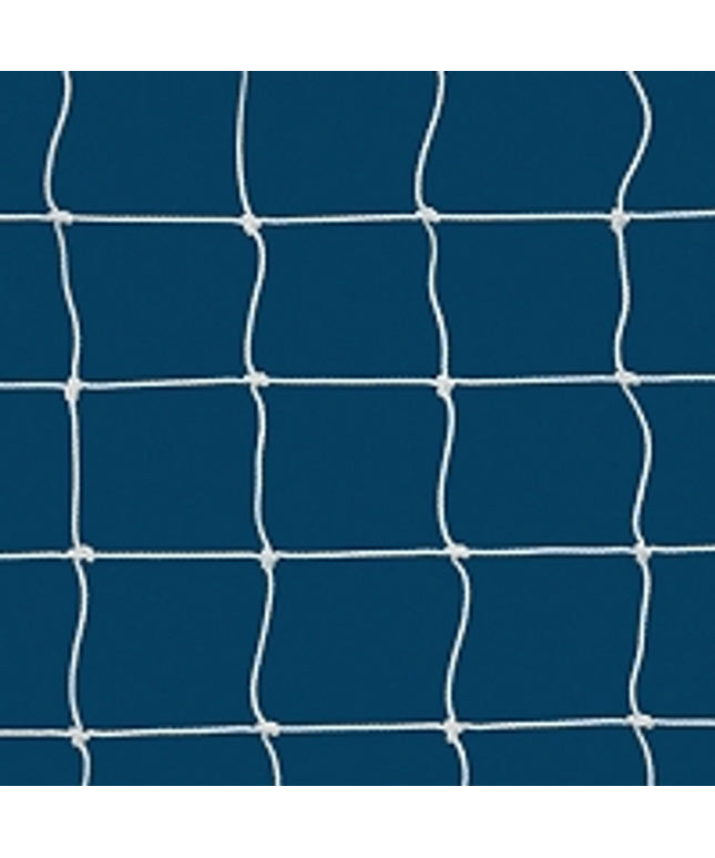 Jaypro Sports Replacement Net (4 in. Sq. Mesh) Soccer Training Goal Medium Portable Training Goal (7-1/2 ft.H x 18 ft.W) (White) STG-718N - Play and Sync