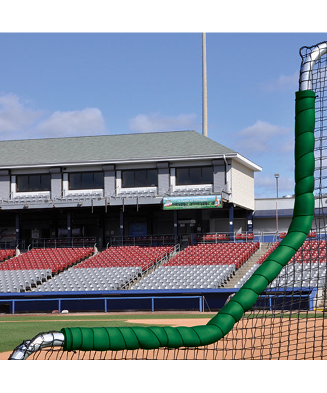 Jaypro Sports Protector Pad - Safefoam Tubular Padding (2-1/8 in. dia.) (Dark Green) SF-PREMGR - Play and Sync