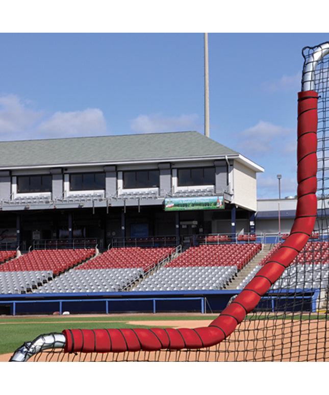 Jaypro Sports Protector Pad - Safefoam Tubular Padding (2-1/8 in. dia.) (Red) SF-PREMRD - Play and Sync