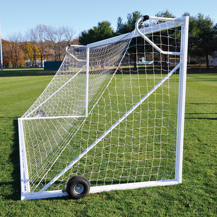 Jaypro Sports Soccer Goals Nova  Premiere Goal (8 ft.H x 24 ft.W x 4 ft.B x 10 ft.D) NFHS, NCAA, FIFA Compliant SGP-600 - Play and Sync