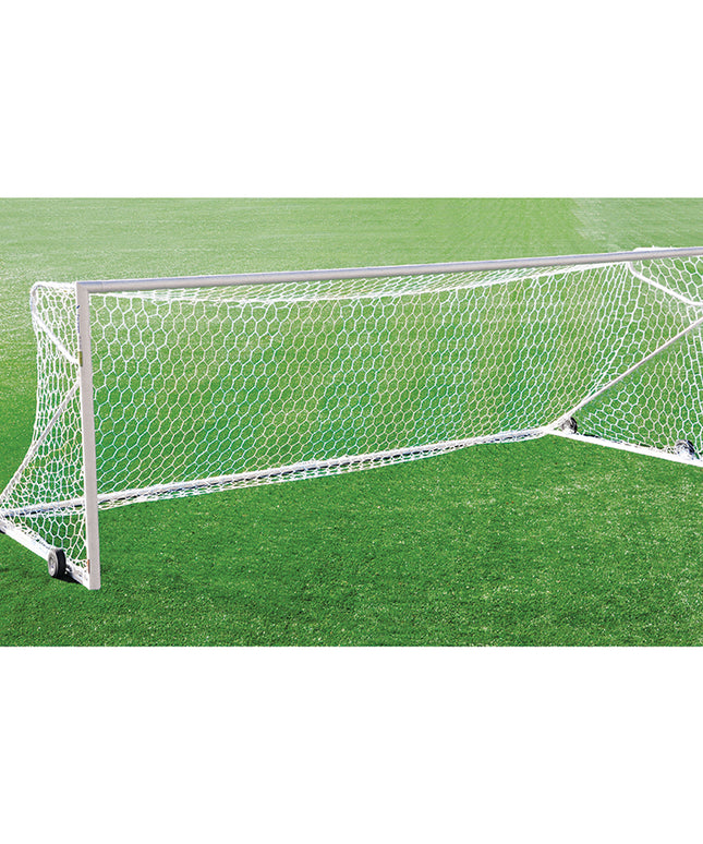 Jaypro Sports Soccer Goals Nova  Premiere Goal (8 ft.H x 24 ft.W x 4 ft.B x 10 ft.D) NFHS, NCAA, FIFA Compliant SGP-600 - Play and Sync