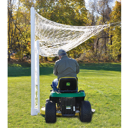 Jaypro Sports Soccer Goals Nova  World Class Stadium Goal (8 ft.H x 24 ft.W x 6 ft.B x 6 ft.D) NFHS, NCAA, FIFA Compliant SGP-660 - Play and Sync