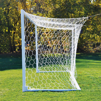 Jaypro Sports Soccer Goals Nova  World Class Stadium Goal (8 ft.H x 24 ft.W x 6 ft.B x 6 ft.D) NFHS, NCAA, FIFA Compliant SGP-660 - Play and Sync