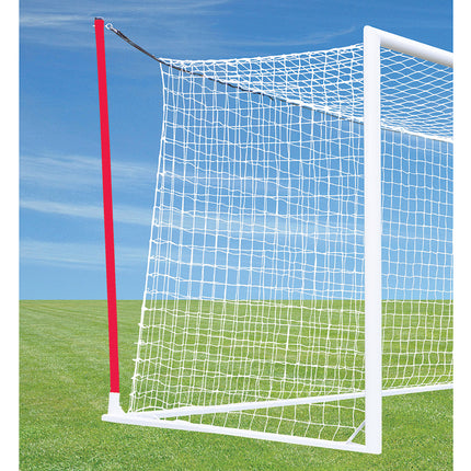 Jaypro Sports Soccer Goals Nova  Club Round Goal (8 ft.H x 24 ft.W x 4 ft.B x 9 ft.D) NFHS Compliant RCG-24S - Play and Sync