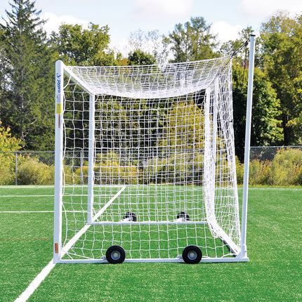 Jaypro Sports Soccer Goals Nova  World Cup Goal Package (8 ft.H x 24 ft.W x 7 ft.B x 8 ft.D) NFHS, NCAA, FIFA Compliant SGP-850PKG - Play and Sync
