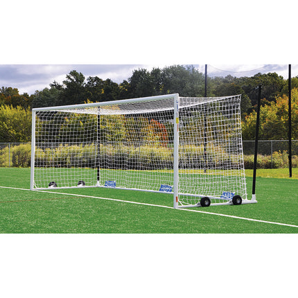 Jaypro Sports Soccer Goals Nova  World Cup Goal Package (8 ft.H x 24 ft.W x 7 ft.B x 8 ft.D) NFHS, NCAA, FIFA Compliant SGP-850PKG - Play and Sync