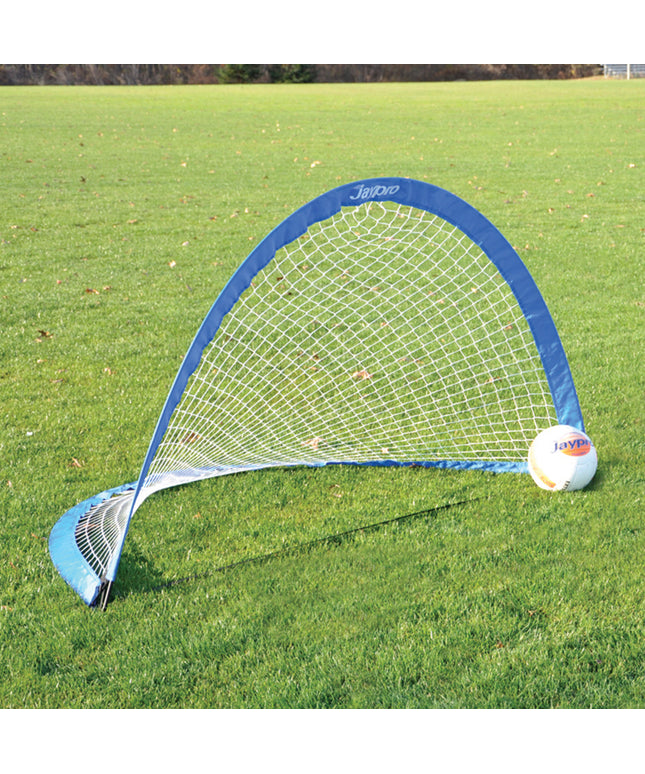 Jaypro Sports Soccer Pop-Up Trainers with Bag (6 ft.W x 3 ft.4 in.H x 3 ft.4 in.D) (Blue) SGPU7240B - Play and Sync