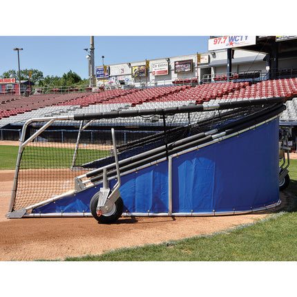 Jaypro Sports Batting Cage Replacement Vinyl Skirt SKT-75BK - Play and Sync