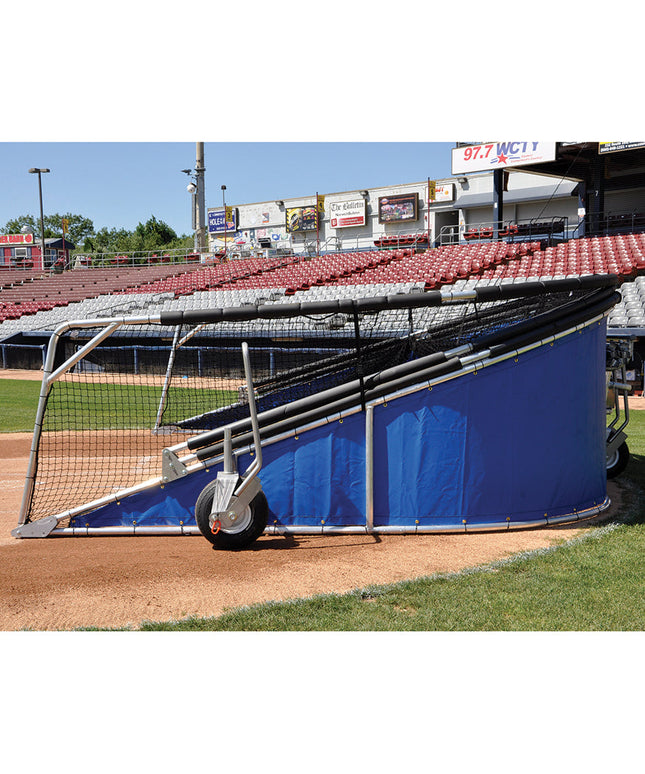 Jaypro Sports Batting Cage Replacement Vinyl Skirt SKT-75BK - Play and Sync