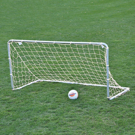 Jaypro Sports Soccer Goal Rugged Play Goal Practice Goal (4 ft.H x 8 ft.W x 4 ft.D) SMG-8HP - Play and Sync
