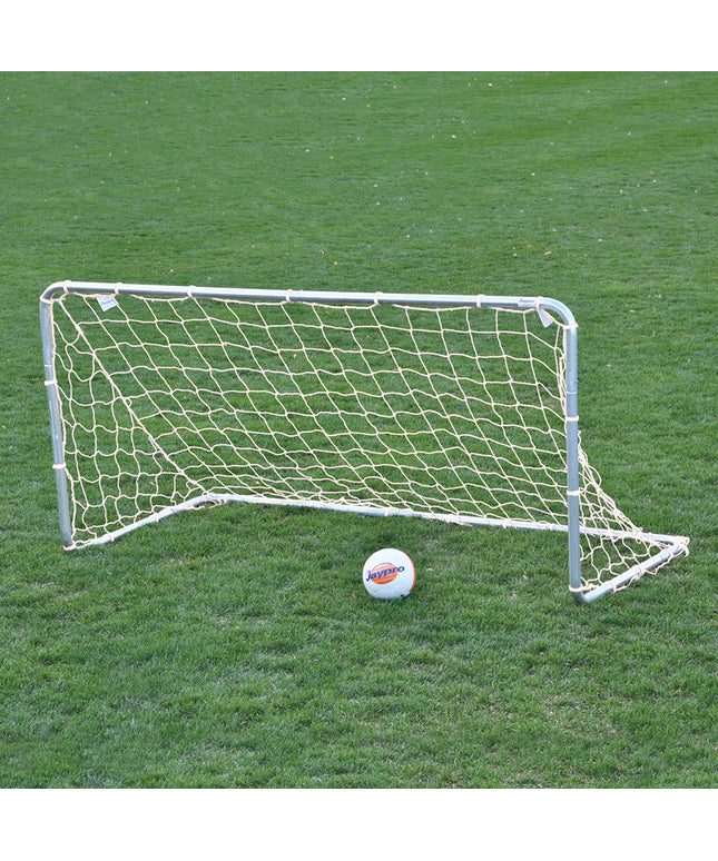 Jaypro Sports Soccer Goal Rugged Play Goal Practice Goal (4 ft.H x 8 ft.W x 4 ft.D) SMG-8HP - Play and Sync