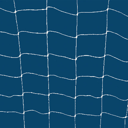 Jaypro Sports Soccer Goal Replacement Net (4 in. Sq. 2.5mm Twist) Rugged Play Goal (4 ft.H x 8 ft.W x 4 ft.D) (White) SMG-8NHP - Play and Sync