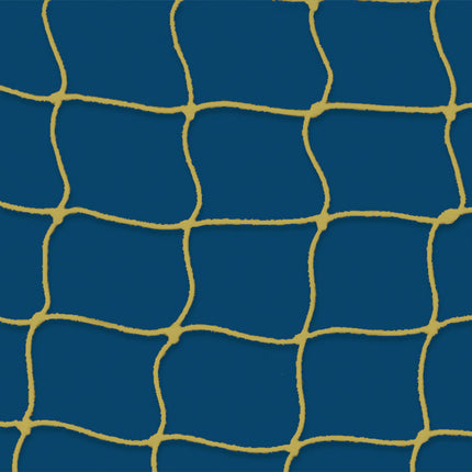 Jaypro Sports Soccer Goal Replacement Nets (5-1/2 in. Sq. 4mm Braided) Classic Official Goals (8 ft.H x 24 ft.W x 4 ft.B x 10 ft.D) (Yellow) SN-40Y - Play and Sync