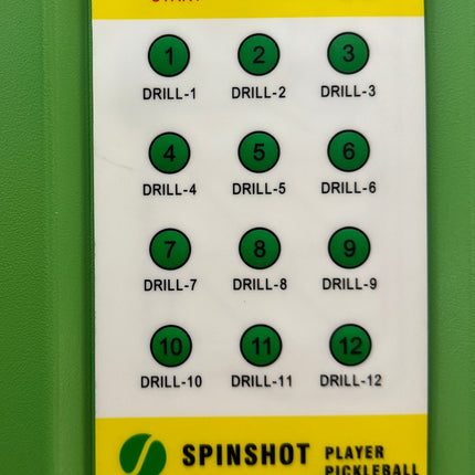 Spinshot Replacement Control Panel for Spinshot Pickleball Machine