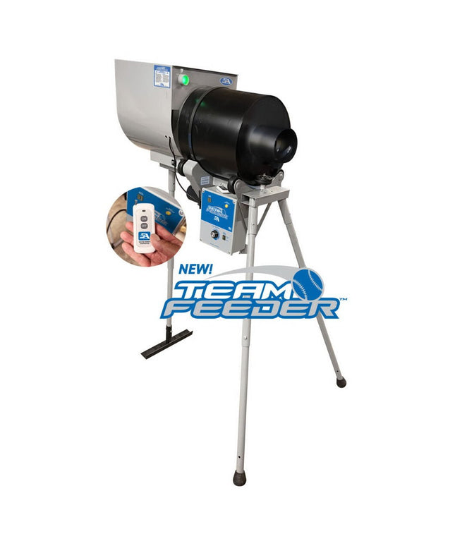 Sports Attack Automatic Team Feeder for Baseball with Wireless Remote 1581-1499-1 - Play and Sync