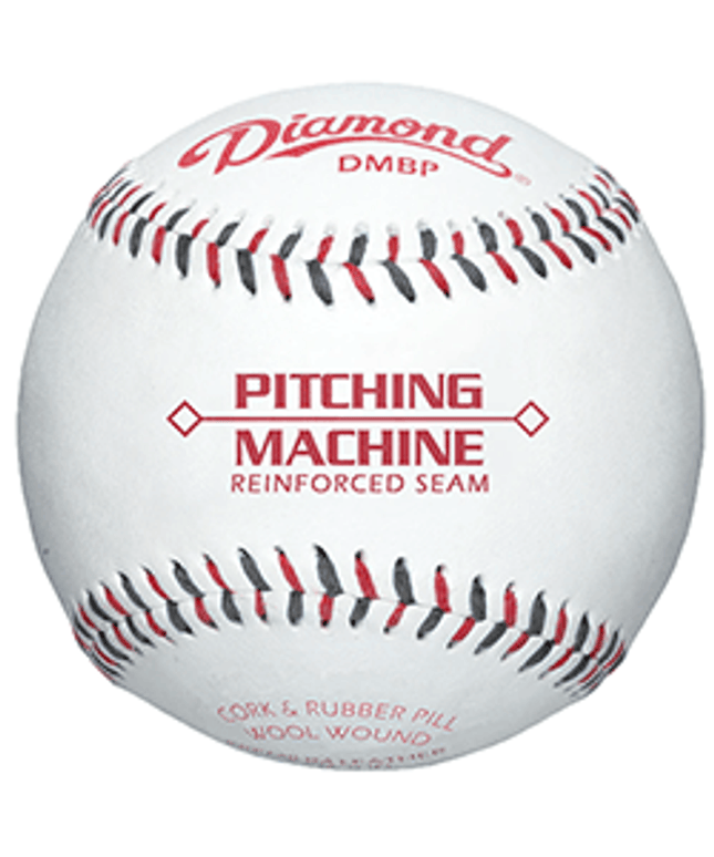 Sports Attack Baseball 9 Leather White Baseball with Kevlar® Seams 1990 - 1612 - 1 1990-1612-1 - Play and Sync