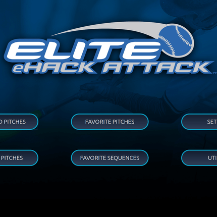 Sports Attack Elite e - Hack Attack Baseball Pitching Machine 1081 - 2008 - 1 1081-2008-1 - Play and Sync