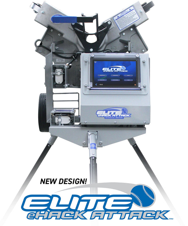 Sports Attack Elite e - Hack Attack Baseball Pitching Machine 1081 - 2008 - 1 1081-2008-1 - Play and Sync