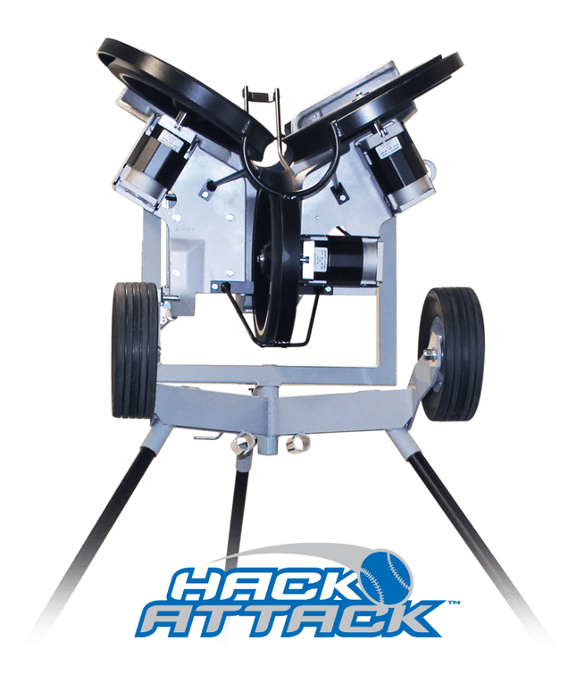 Sports Attack Hack Attack Baseball Pitching Machine 1281 - 3288 - 1 1281-3288-1 - Play and Sync