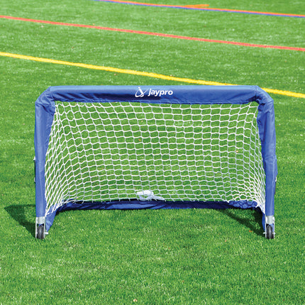 Jaypro Sports Soccer Training Goal Goal Runner  (2 ft.H x 3 ft.W) (Blue) STG-23 - Play and Sync