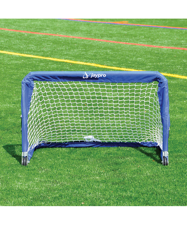 Jaypro Sports Soccer Training Goal Goal Runner  (2 ft.H x 3 ft.W) (Blue) STG-23 - Play and Sync