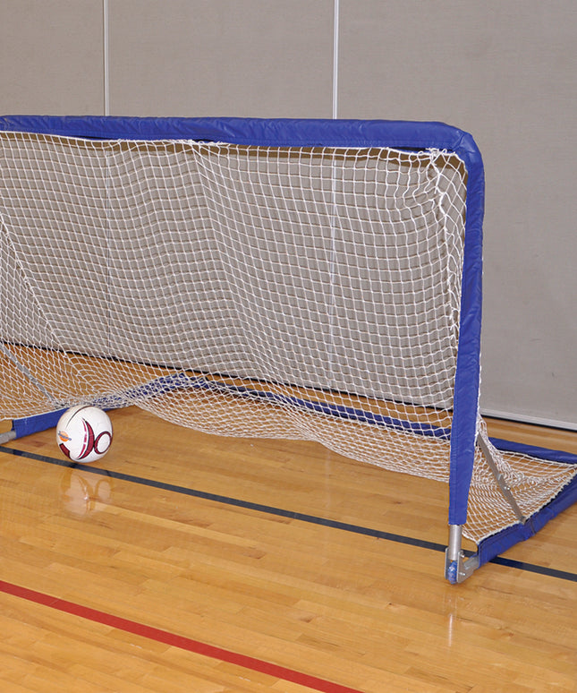 Jaypro Sports Soccer Training Goal Goal Runner  (4 ft.H x 6 ft.W) (Blue) STG-46 - Play and Sync