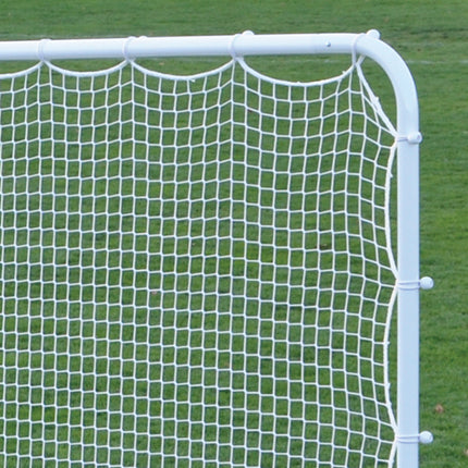 Jaypro Sports Soccer Rebounder Replacement Net (1-1/2 in. Sq. Mesh) (8 ft.H x 24 ft.W) (White) RB824N - Play and Sync