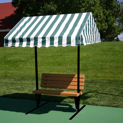 SunTrends Cabana Bench 6 Replacement Canopy RC-6-FG - Play and Sync