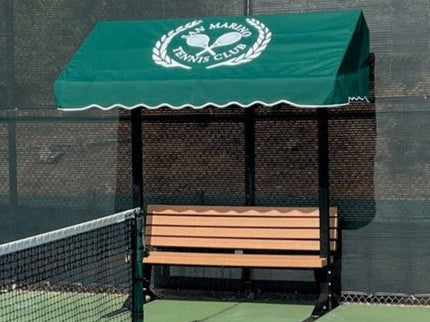 SunTrends Modified Cabana Bench 8 - MCB - 8 MCB-8-SF-SM-FG - Play and Sync