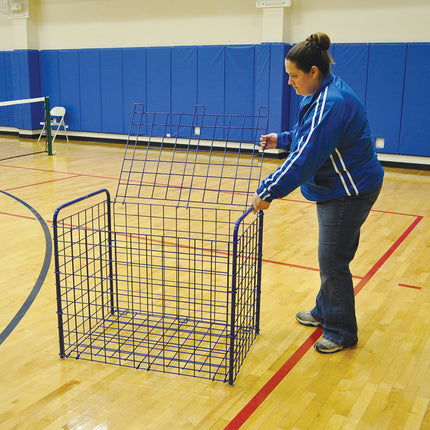 Jaypro Sports Ball Cart - ToteMaster Plus (35 Ball) (Blue) | TE-60