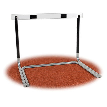 Jaypro Sports Rocker Hurdle with Easy Height Adjustment (High School) - Meets NFHS Pullover Weights TFRH-HS - Play and Sync