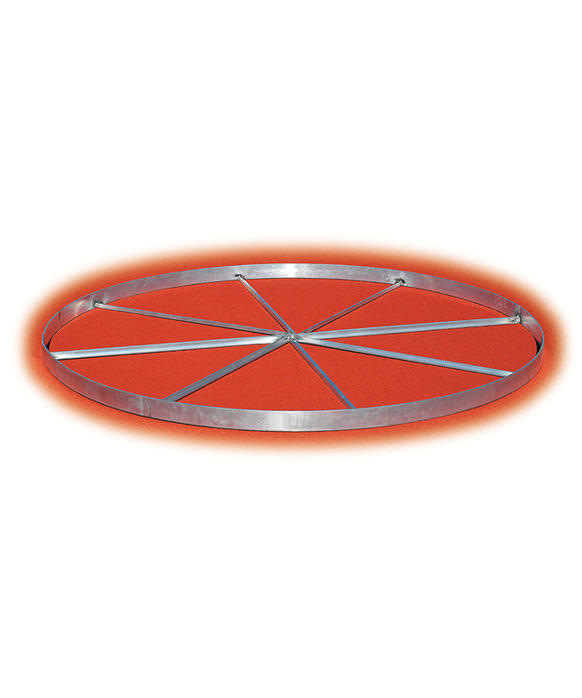 Jaypro Sports Discus Cage - Webbed Discus Rings - Aluminum - Official (8 ft.2-1/2 in. Diameter) TFTC-DC - Play and Sync