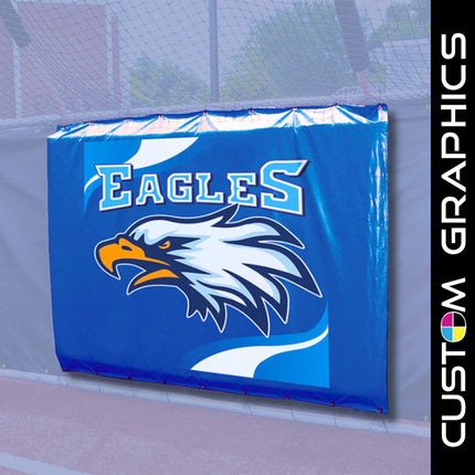 Jaypro Sports Batting Cage Skirt Drop with Digital Graphic | SKT-DROP