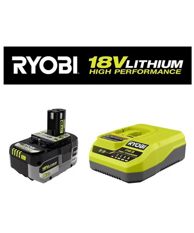 Titan 6AH Lithium Battery and Charger by Ryobi  - Play and Sync