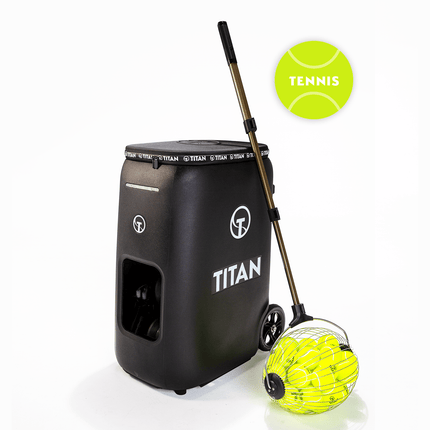 Titan Rolling Tennis Ball Collector  - Play and Sync