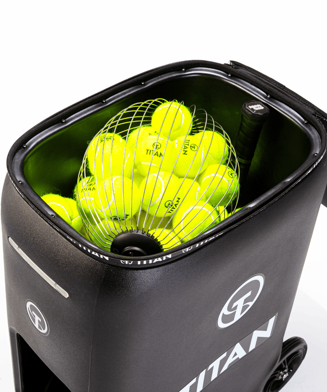 Titan Rolling Tennis Ball Collector  - Play and Sync