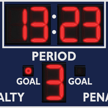 Varsity Scoreboards 1332 Hockey/Lacrosse Scoreboard - Outdoor 1332-22 - Play and Sync