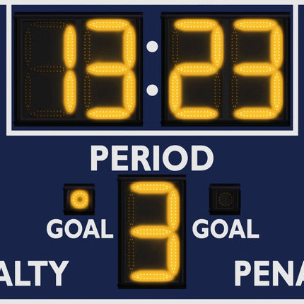 Varsity Scoreboards 1332 Hockey/Lacrosse Scoreboard - Outdoor 1332-22 - Play and Sync