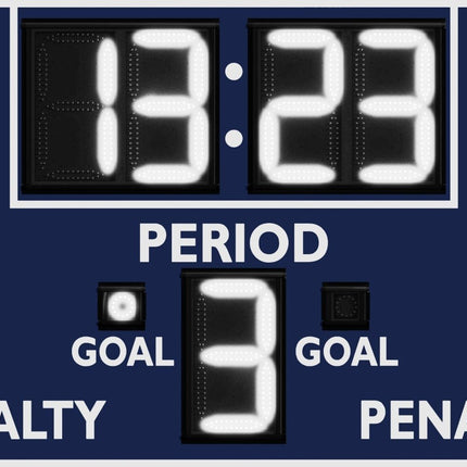 Varsity Scoreboards 1332 Hockey/Lacrosse Scoreboard - Outdoor 1332-22 - Play and Sync