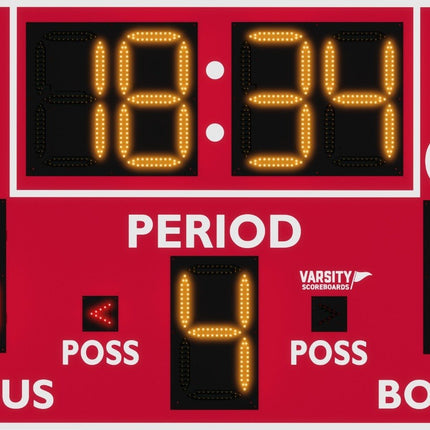 Varsity Scoreboards 2230 Basketball/Multisport Scoreboard - Indoor 2230-22 - Play and Sync