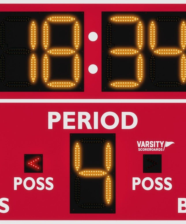 Varsity Scoreboards 2230 Basketball/Multisport Scoreboard - Indoor 2230-22 - Play and Sync