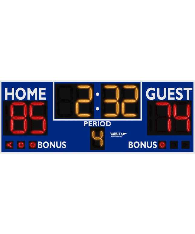 Varsity Scoreboards 2236 Basketball/Multisport Scoreboard 2236-22 - Play and Sync