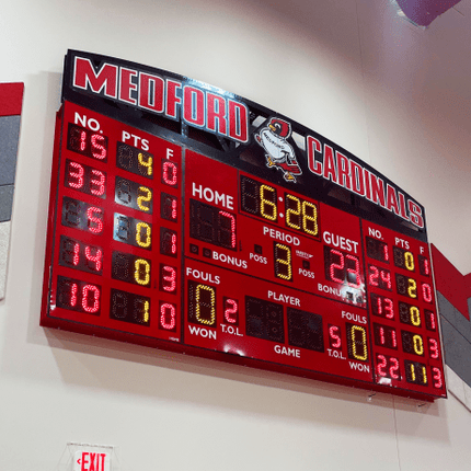 Varsity Scoreboards 2240 Basketball/Multisport Scoreboard 2240-22 - Play and Sync