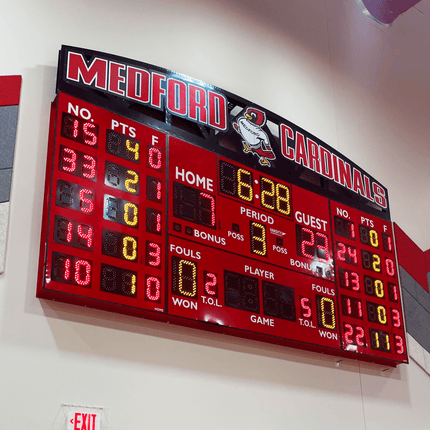 Varsity Scoreboards 2240 Basketball/Multisport Scoreboard 2240-22 - Play and Sync
