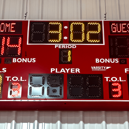 Varsity Scoreboards 2246 Basketball/Multisport Scoreboard 2246-22 - Play and Sync
