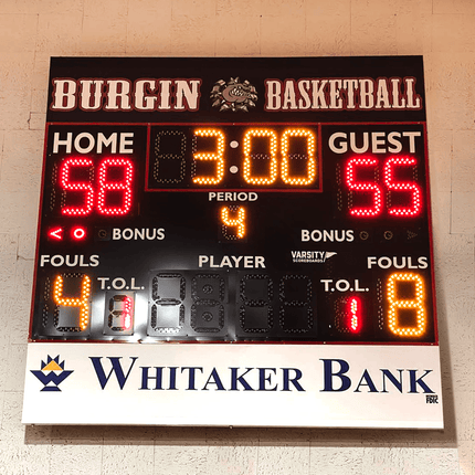 Varsity Scoreboards 2246 Basketball/Multisport Scoreboard 2246-22 - Play and Sync