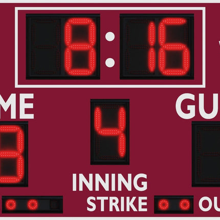 Varsity Scoreboards 3312 Baseball/Softball Scoreboard 3312-22 - Play and Sync