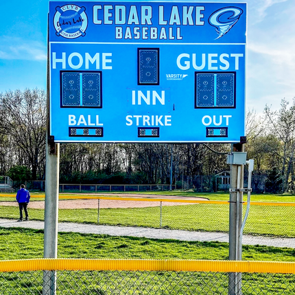 Varsity Scoreboards 3314 Baseball/Softball Scoreboard 3314-22 - Play and Sync